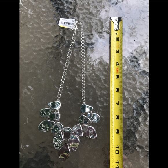 INC Brillant Silver Tone Necklace NWT - Picture 7 of 12
